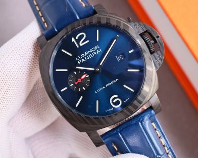 Panerai 316L Steel Automatic Movement 48*13MM Blue Face Watch
